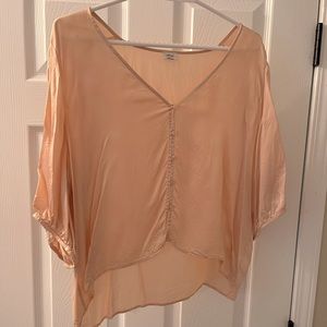 Wilfred Aritzia satin blouse